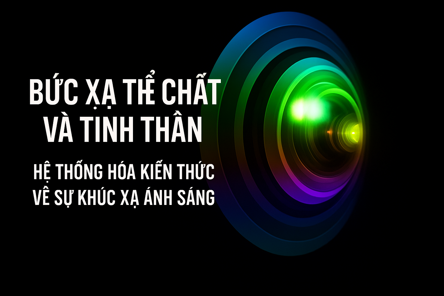 Bức Xạ Thể Chất Và Tinh Thần: Hệ Thống Hóa Kiến Thức Về Sự Khúc Xạ Ánh Sáng (Bài 10)