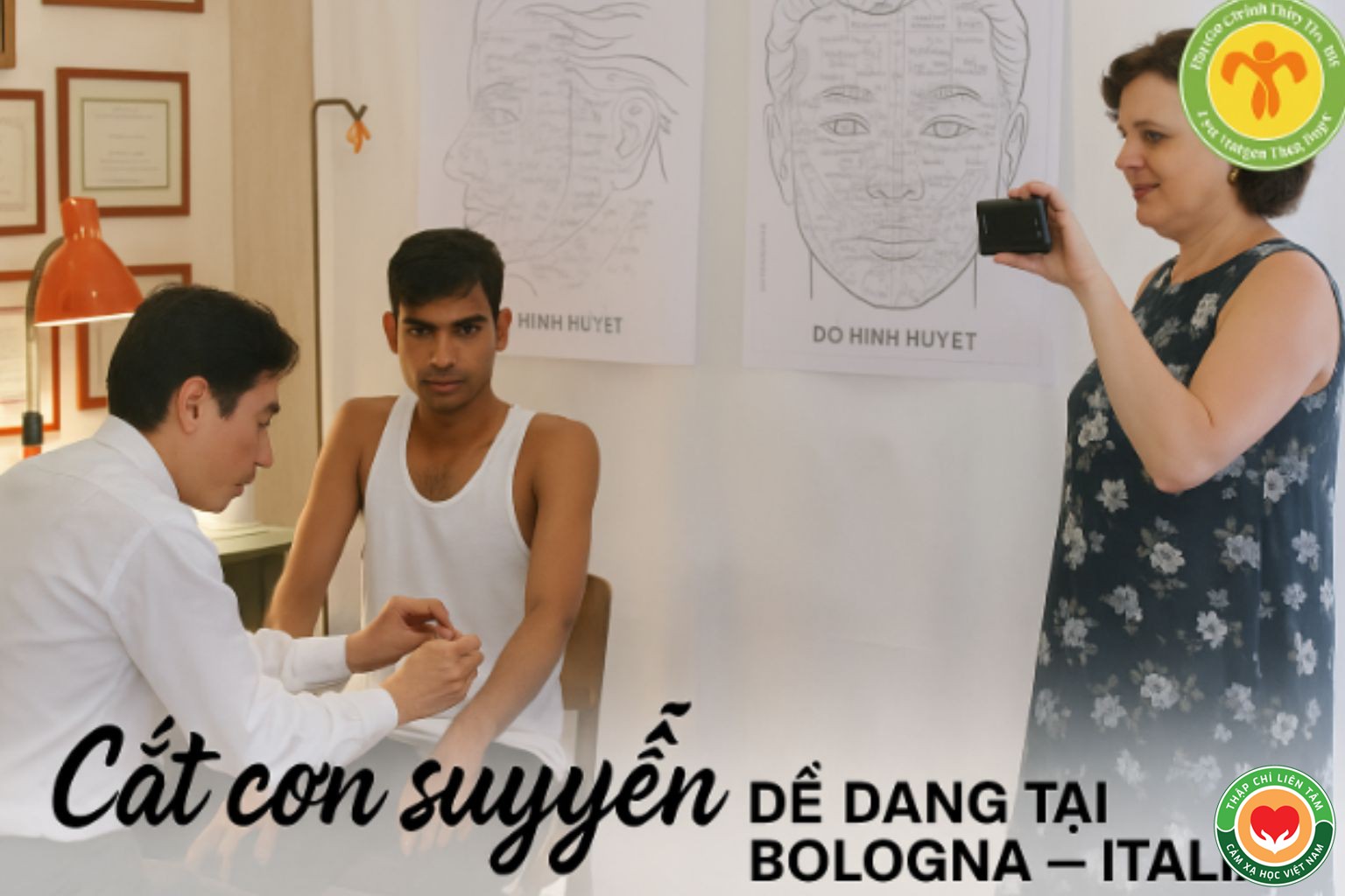Cắt Cơn Suyễn Dễ Dàng: Kỳ Tích Bấm Huyệt Thập Chỉ Liên Tâm tại Bologna (bài 51)