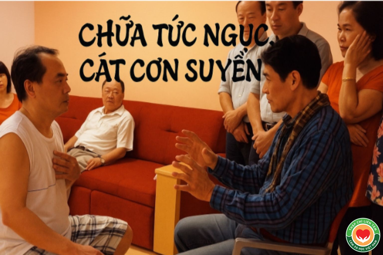 Chữa Tức Ngực, Cắt Cơn Suyễn Tức Thì Bằng Bấm Huyệt Thập Chỉ Liên Tâm (bài 47)