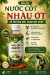 Bài 18. NƯỚC CỐT NHÀU ỚT – HỖ TRỢ XOA BÓP, CHĂM SÓC KHỚP