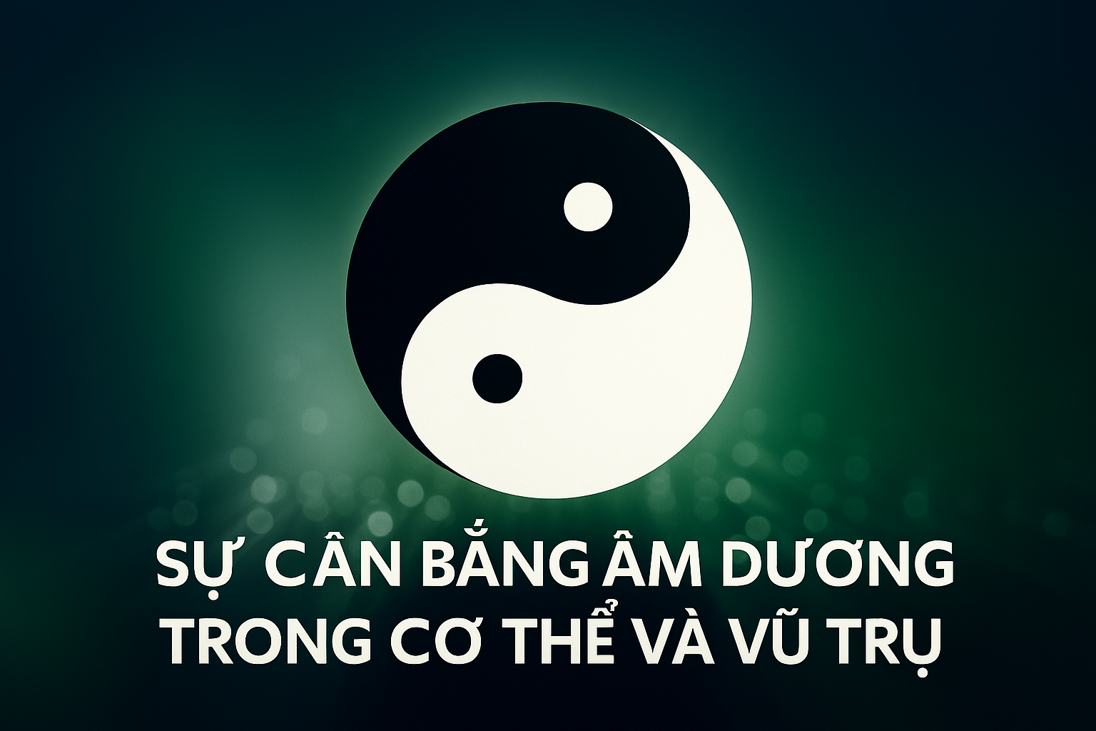 Sự Cân Bằng Âm Dương Trong Cơ Thể Và Vũ Trụ (Bài 08)