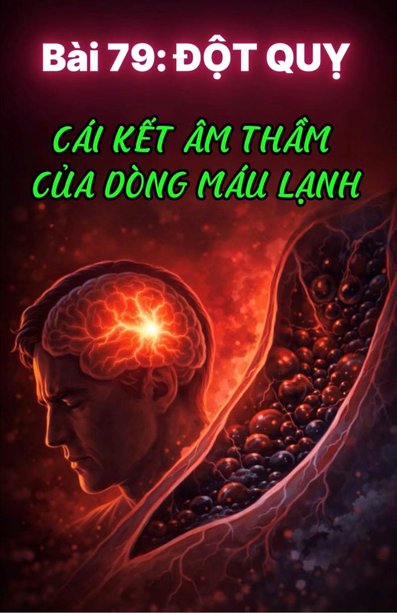 Đột Quỵ – Cái Kết Âm Thầm Của Dòng Máu Lạnh (Bài 70)