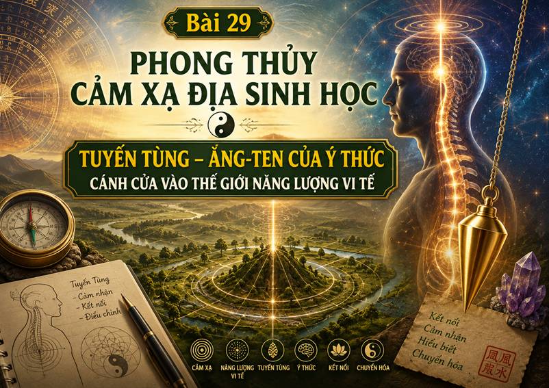 Bài 29. PHONG THỦY CẢM XẠ ĐỊA SINH HỌC